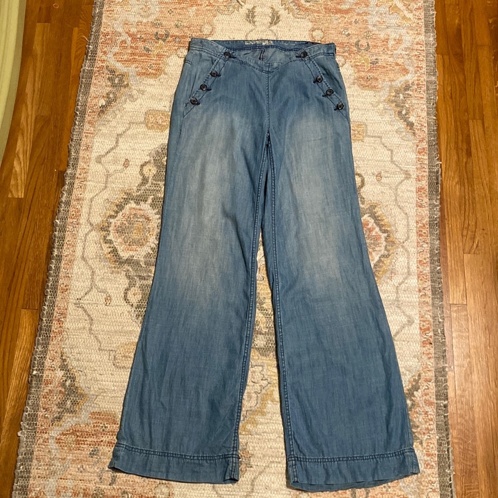 Express wide legged sailor pants